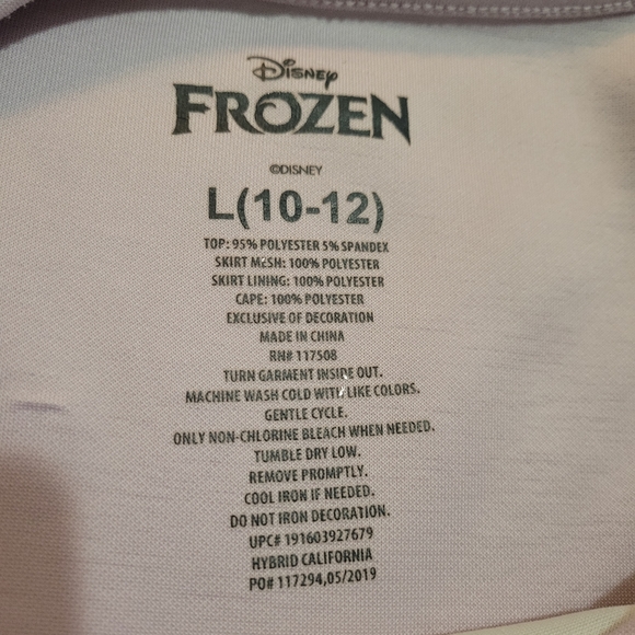Frozen dress size 10/12 - Picture 3 of 3